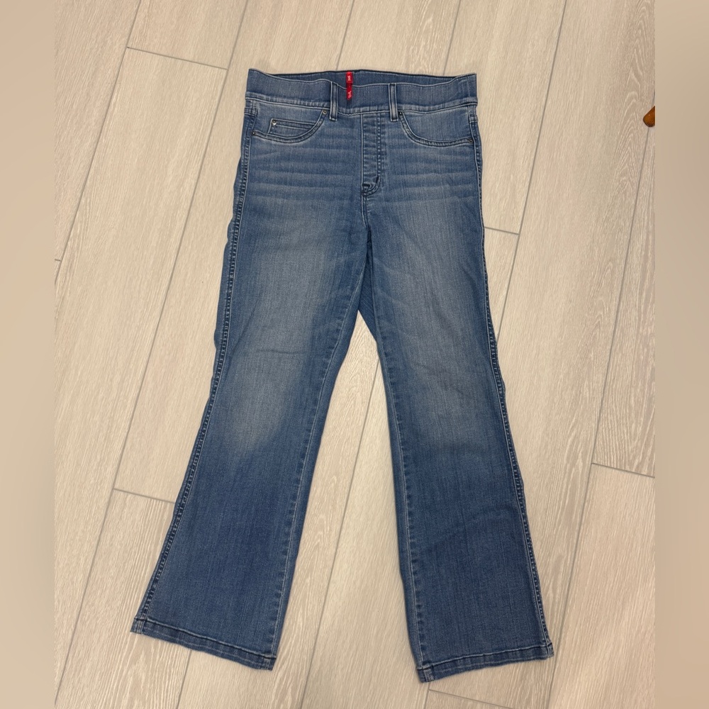 Spanx Kick Flare Blue Jeans Size M